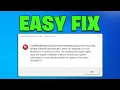 How To Fix DLL Is Either Not Designed to Run on Windows or It Contains an Error - 2026