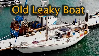 Our boat STILL leaks!!  Endless problems but we love it!