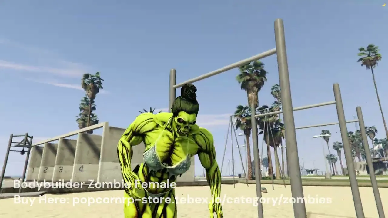 Zombie - Bodybuilder (Male Only)