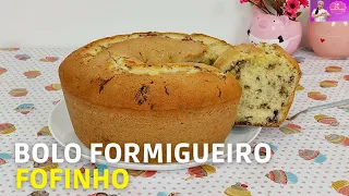 FOFINHO! DELICIOSO! ESSE BOLO FORMIGUEIRO É O QUE FALTAVA VOCÊ FAZER! SIMPLES E FÁCIL
