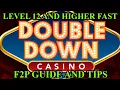 DOUBLEDOWN CASINO LEVEL 12 FAST F2P GUIDE AND TIPS