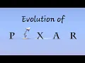 Evolution of Pixar Animation Studios 1995-2023