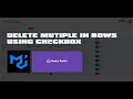 Delete Multiple Rows Using Checkbox in Reactjs Redux toolkit Data Gird MUI