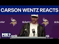 Lagu Carson Wentz has 2 INTs in Vikings loss: 'I've got to not throw the ball to the other team'
