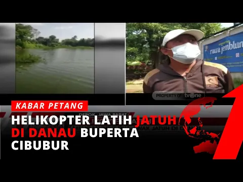 Waduh, Sebuah Helikopter Latih Jatuh di Danau Buperta | Kabar Petang tvOne