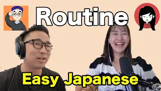 【N4-N3】40mins Easy Japanese conversation with  @mikurealjapanese / What is your daily routine? -
