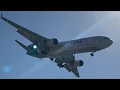 RARE FedEx Express McDonnell Douglas MD-11 N587FE Landing at San Diego International Airport