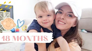 18 MONTH TODDLER UPDATE Schedule Eating Talking Milestones All The Things KAYLA BUELL 