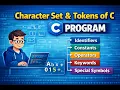 04 Character set and Tokens in C programming C Programming Tutorials For Beginners
