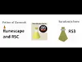 Runescape Zammy pot VS OSRS Saradomin Brew VS RS3 Saradomin Brew