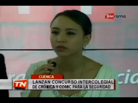 Lanzan concurso intercolegial de crónica y comic para la seguridad