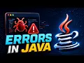 Errors in Java Explained Syntax Runtime Logical Errors ICSE Class 9 10 Computer Applications