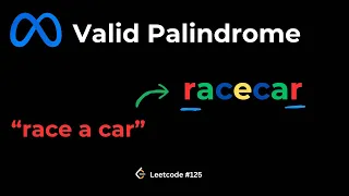 Valid Palindrome Made EASY LeetCode 125 Python
