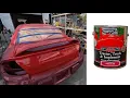 125 dollar paint job from Tractor Supply Good enough for a cheap car