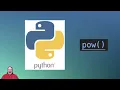 Python built-in function pow
