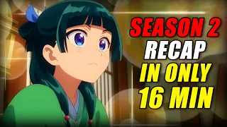 jinshi s secret revealed apothecary diaries season 2 recap everything explained in 16 mins 