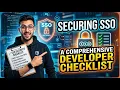 Securing SSO A Comprehensive Developer Checklist
