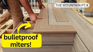 Miter Hacks and Patio Prep - THE MOUNTAIN PT 4