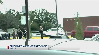 Prisoner attempts escape in Joplin Mo
