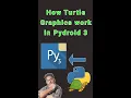 How to run Python turtle graphics in an android phone python turtle graphics tutorial Pydroid3