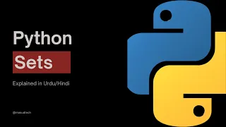 Python Data Structures Understanding Sets Set Operations