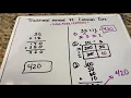 Multiplication using Common Core Math