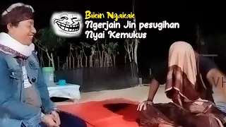 Kocak menjebak dan ngerjain jin nyai kemukus