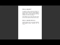 3 What are Algorithm and Algorithm Efficiency