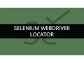 Selenium WebDriver Locator Locator in Selenium WebDriver Selenium Tutorial Edureka