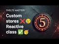 Svelte 5 - Global state with classes