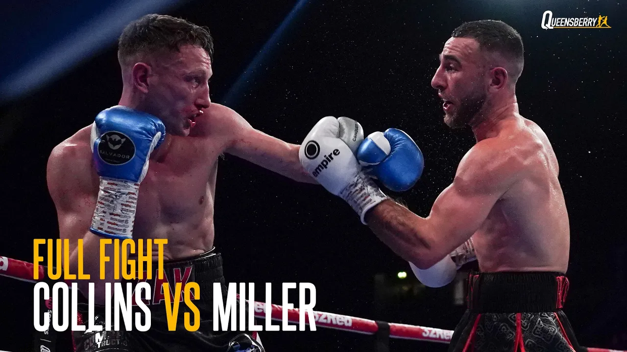 A war from 𝘀𝘁𝗮𝗿𝘁 𝘁𝗼 𝗳𝗶𝗻𝗶𝘀𝗵! ⚔️ Nathaniel Collins vs Zak Miller | Full Fight