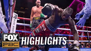 tyson fury vs deontay wilder iii full fight highlight pbc on fox