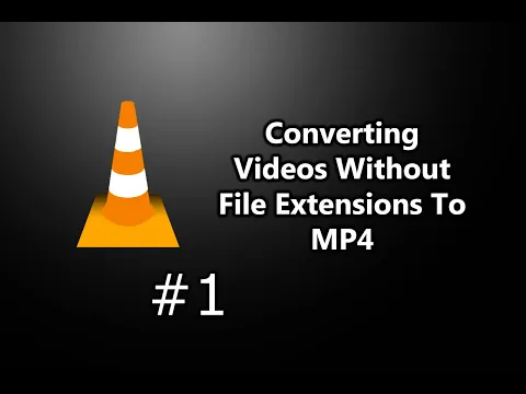 Download MP3 How To Convert A Video Without A File Extension To MP4 Using VLC Media Player