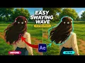 After Effects Quick Tip Easy Swaying Hair Wave Tutorial