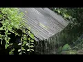 Cozy tropical Thunderstorm ⛈️ Rain on a Metal Roof with Rolling Thunder | 2 Hours