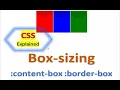 CSS box-sizing explained CSS Explained
