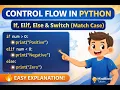 Learn Python Control Flow in One If-Elif-Else Match Case