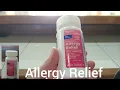 In Hand Review of Amazon Basic Care Allergy Relief Diphenhydramine HCl 25 mg