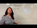 Introduction to Implicit Differentiation Dr April Strom