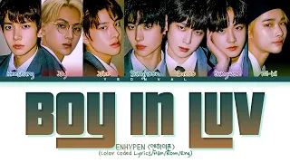 Download ENHYPEN 'Boy In Luv' Lyrics (original: BTS) (Color Coded Lyrics) MP3