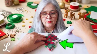 Cómo hacer BELLOS ÁRBOLES NAVIDEÑOS 🎄✨ ¡SIN MÁQUINA DE COSER! Puedes hacerlo con tus hijos