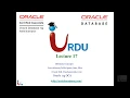 ORACLE OCA 11g Lecture 17 Database Objects