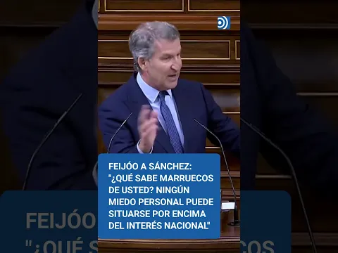 Feijóo acorrala a Sánchez: "Qué sabe Marruecos de usted?"