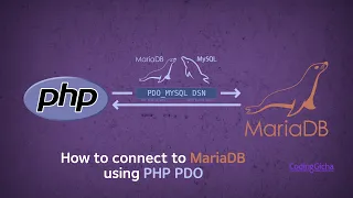 How to connect to MariaDB using PHP PDO