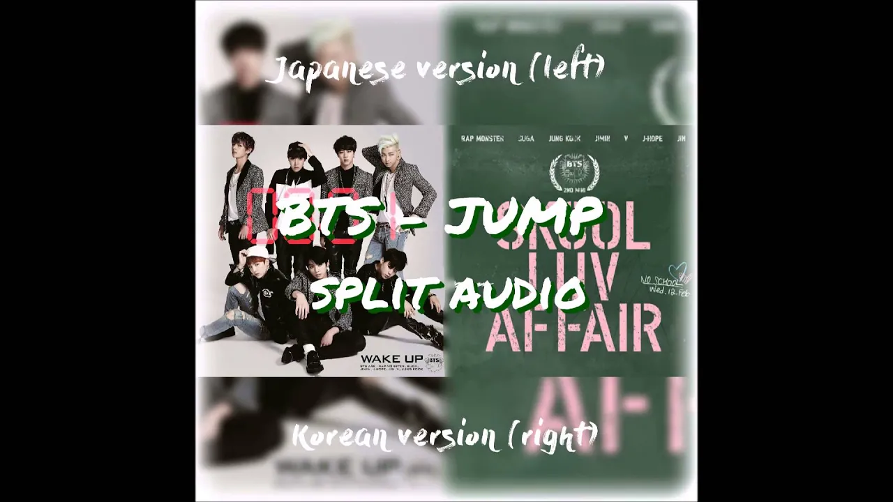 BTS - JUMP Split Audio