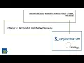 TDMM 15th edition - Chapter 6 Horizontal Distribution Systems