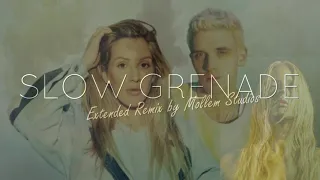 Download Ellie Goulding ft.  Lauv - SLOW GRENADE [Extended Mollem Studios Remix] - Lyrics in CC MP3