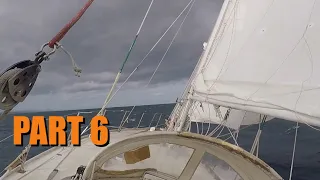 Lightning Part 6 | Hurricane on the way, sailing to safety in a leaking boat