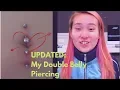 UPDATED My Double Belly Piercing A Month Brielle WhatElse