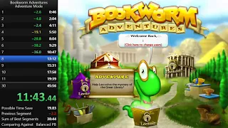 FWR 100 In 55 42 Bookworm Adventures Speedrun 